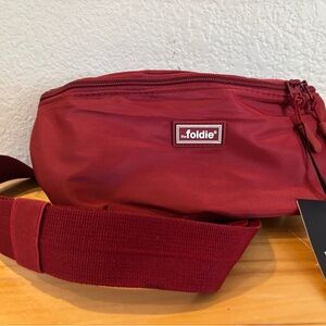 Foldie Red Crossbody Bag